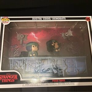 Funko pop! Stranger Things 05 Dustin and Eddie with Demobats